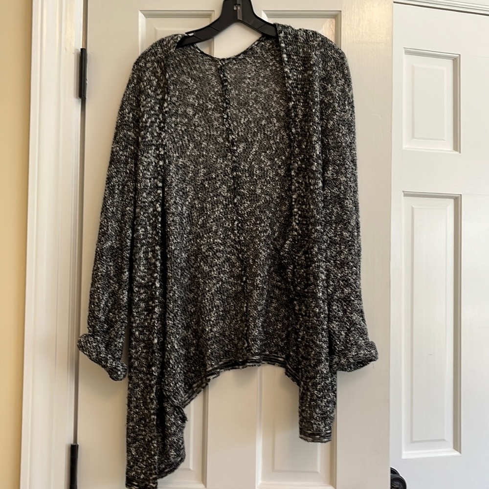 Gray cardigan